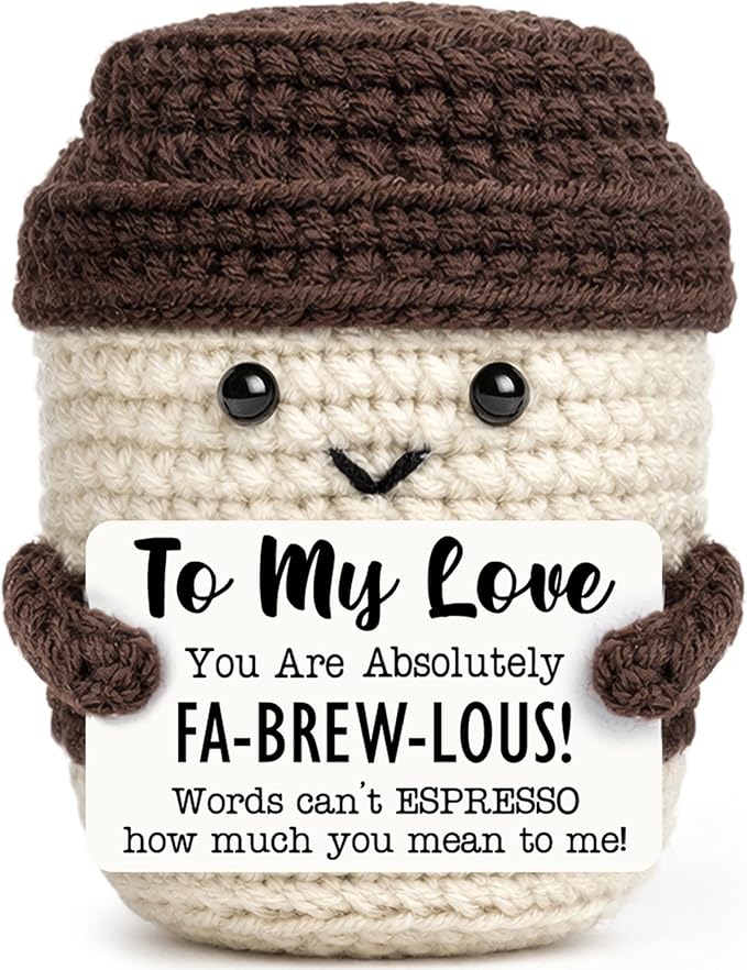 Valentine's Day Coffee Lover Gifts for Women Men Valentines Day Gifts for Her Him Wife Husband Boyfriend Girlfriend Handmade Romantic Cute Coffee Mug Desk Decor Birthday Anniversary Wedding I Love You