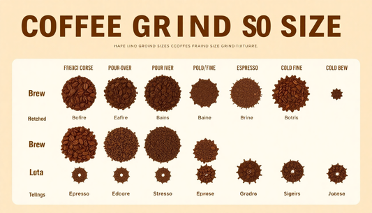 Coffee Grind Size Chart: The Best Grind for Every Brew Method