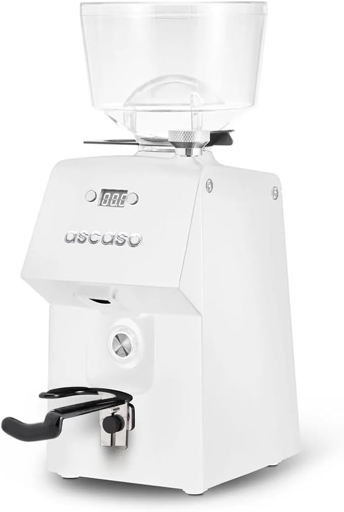 Ascaso H64 All-Purpose Home Coffee Grinder (White)