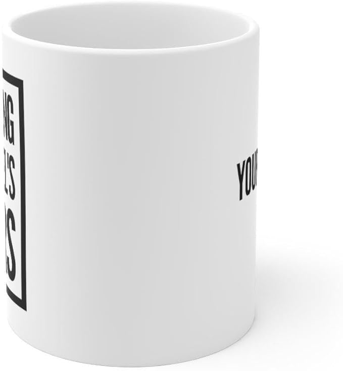 Panvola Personalized Opposing Counsel's Tears Customized Lawyer Law Student Teacher Attorney Ceramic Coffee Mug 11oz White Novelty Drinkware 11oz