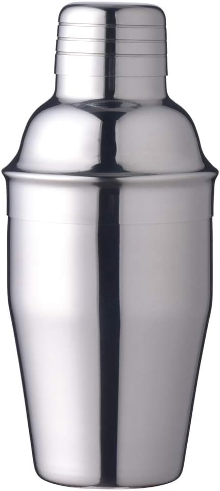 12oz Cocktail Shaker Small Single Bar Shakers Bartending Stainless Steel Espresso Shaker for Martini Margarita Alcohol Liquor Drink Mixer