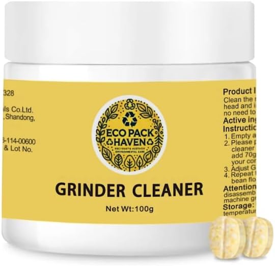 Coffee Grinder Cleaning Tablets 100g coffee grinder cleaner for home use Compatible with baratza,oxo,breville & more.(Packaging may vary)