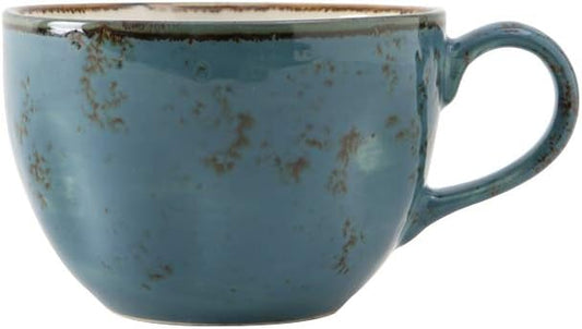 Tuxton Artisan Geode Azure Round Cup 10-1/2oz