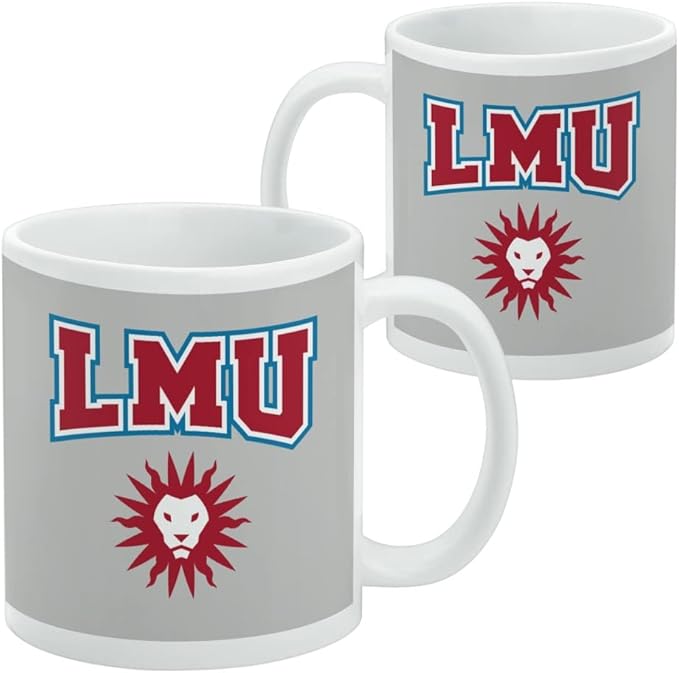 Loyola Marymount University Lions Ceramic Coffee Mug, Novelty Gift Mugs for Coffee, Tea and Hot Drinks, 11oz, White