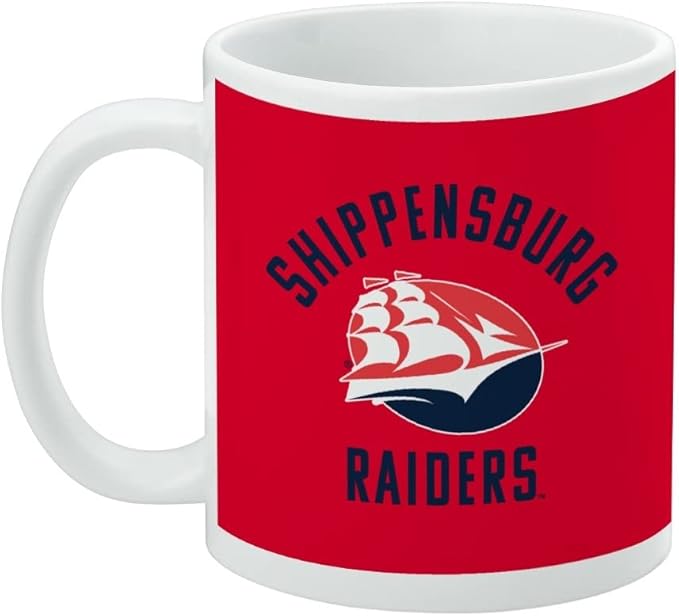 GRAPHICS & MORE Shippensburg University Raiders Logo Ceramic Coffee Mug, Novelty Gift Mugs for Coffee, Tea and Hot Drinks, 11oz, White