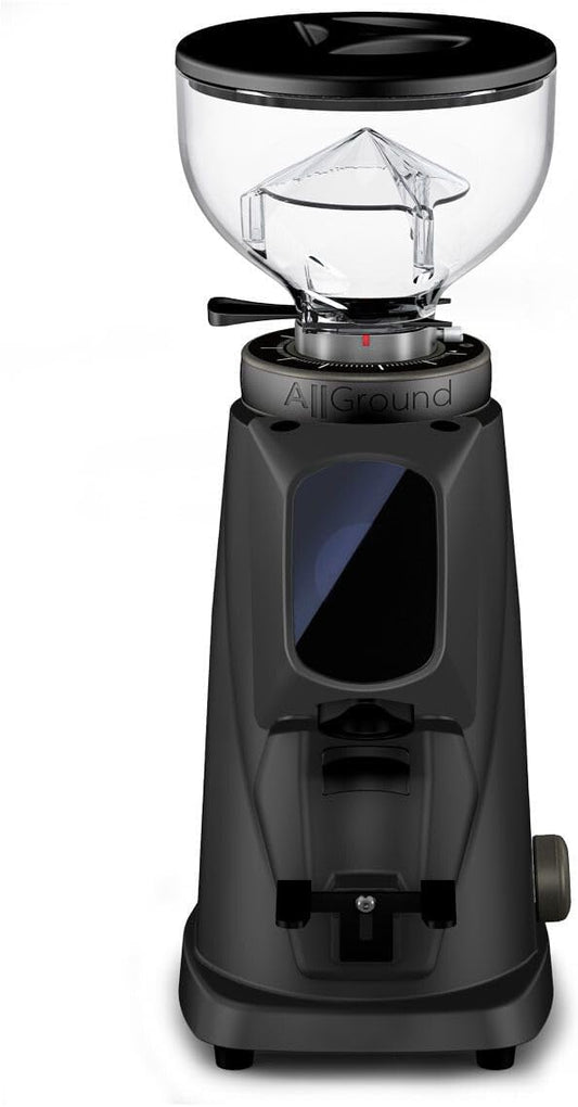 AllGround Sense All Purpose Home Coffee Grinder - Residential Grinder - Made in Italy - By Fiorenzato (Deep Black)