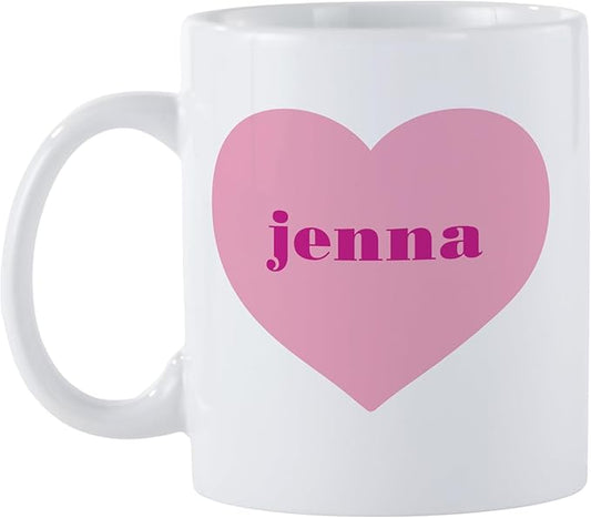 Personalization Universe Heart You Lots Personalized 18 oz. Coffee Mug
