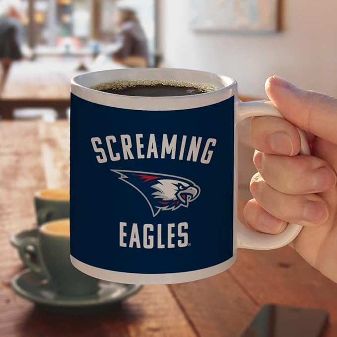 Southern Indiana Screaming Eagles Logo Ceramic Coffee Mug, Novelty Gift Mugs for Coffee, Tea and Hot Drinks, 11oz, White