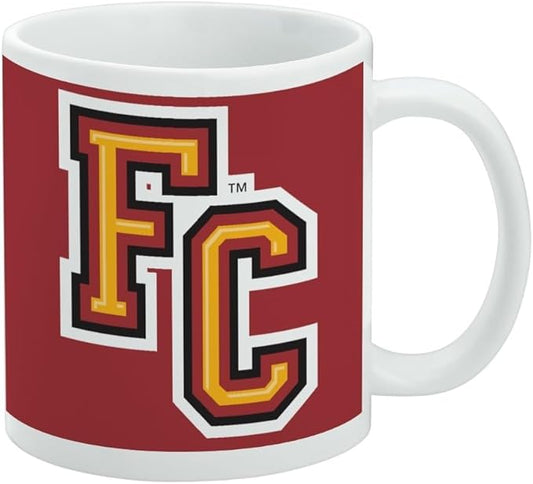 Flagler College Saints Logo Ceramic Coffee Mug, Novelty Gift Mugs for Coffee, Tea and Hot Drinks, 11oz, White