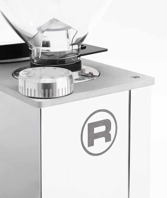 Rocket Espresso Faustino 3.1 Espresso Grinder | 50mm Flat Burrs | Programmable Dosing | (Appartamento White)