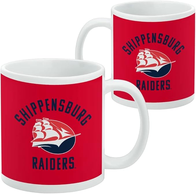 GRAPHICS & MORE Shippensburg University Raiders Logo Ceramic Coffee Mug, Novelty Gift Mugs for Coffee, Tea and Hot Drinks, 11oz, White