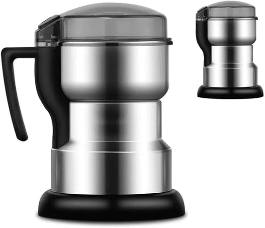 Espresso Bean Coffee Grinder Manual Electric for kitchen | Coffee Grinders for Home Use | Burr Herb Salt Spice Blender Black Pepper Mill Grinder | Coffee Lover Gifts | coffee-grinder | Seed Grinder