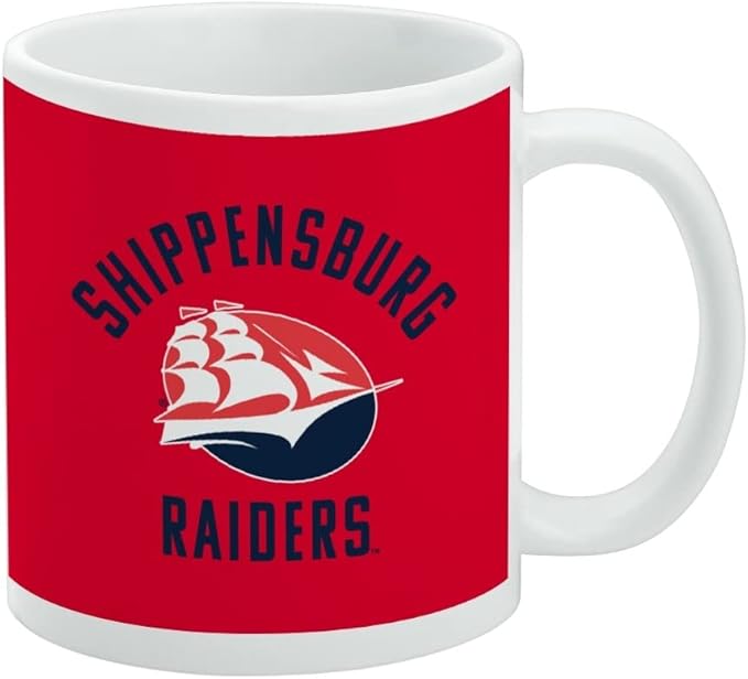 GRAPHICS & MORE Shippensburg University Raiders Logo Ceramic Coffee Mug, Novelty Gift Mugs for Coffee, Tea and Hot Drinks, 11oz, White