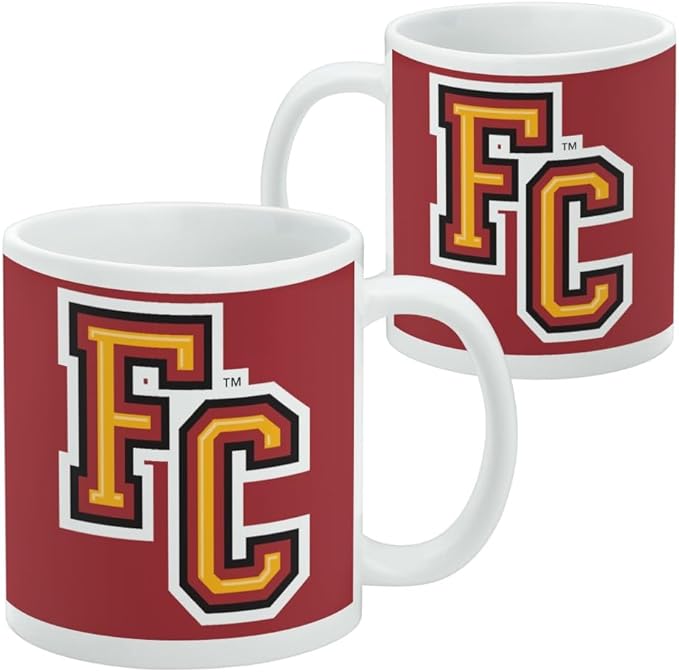 Flagler College Saints Logo Ceramic Coffee Mug, Novelty Gift Mugs for Coffee, Tea and Hot Drinks, 11oz, White