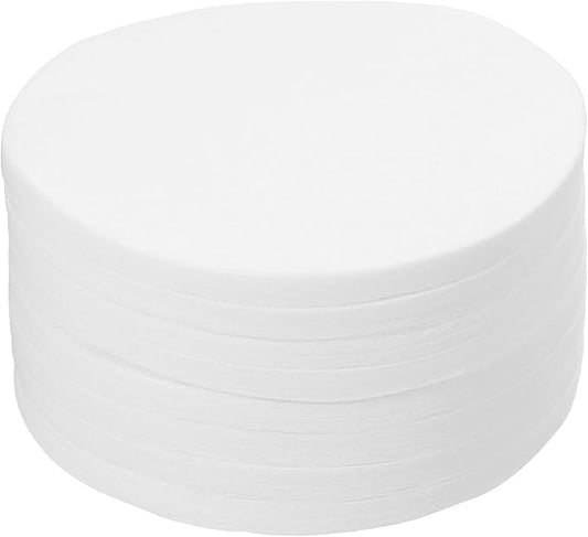 uxcell 600Pcs Coffee Filters, 62mm Disposable Round Paper Filter White for Home Office Use Pour Over and Drip Coffee Maker