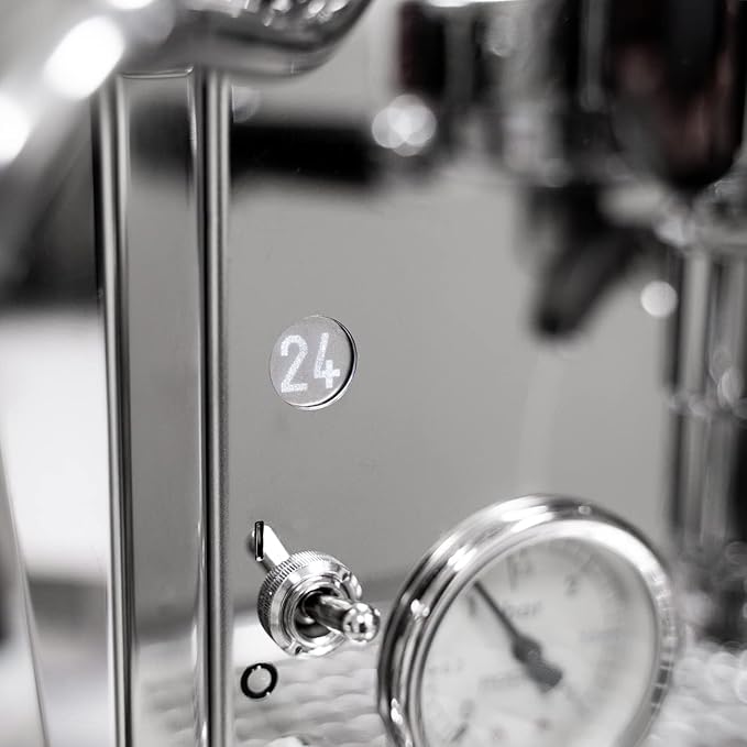 Rocket Espresso Cronometro V Espresso Machine | Shot Timer | PID Controller | Heat Exchanger | Vibratory Pump | (MOZZAFIATO CRONOMETRO V)
