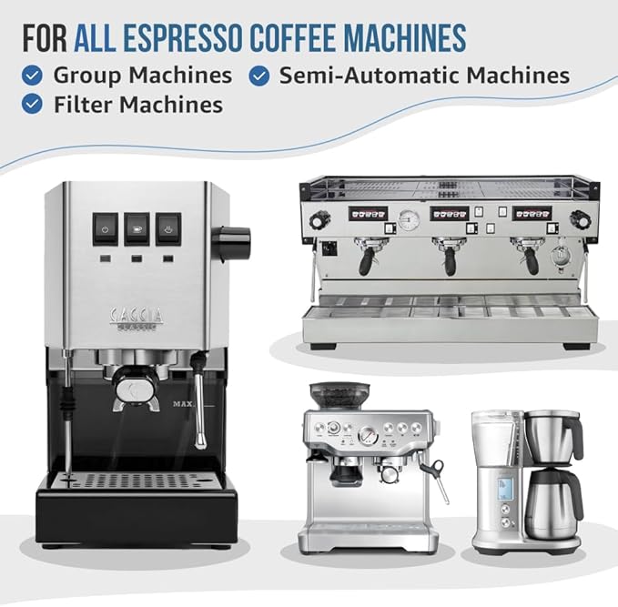 Caffenu Coffee Machine Cleaner Powder 450G - Espresso Machine Cleaner for Group Head - Commercial Machine Cleaning Formula - Complete Your Barista Accessories Collection