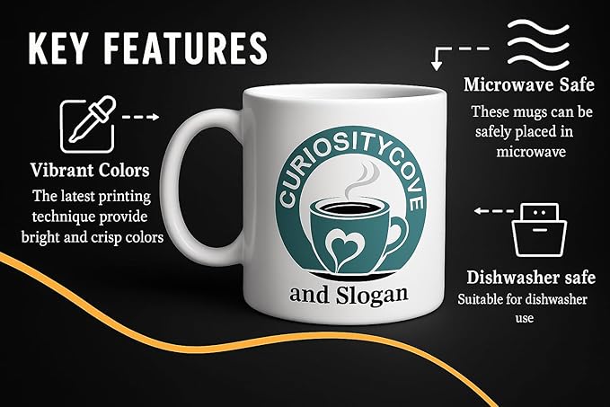 Personalized Coffee Mug | Custom Photo, Text, or Logo Cup (11oz, Purple Rim, Inner, and Handle) |Dishwasher & Microwave Safe |Unique Gift for Men & Women –Taza Personalizada