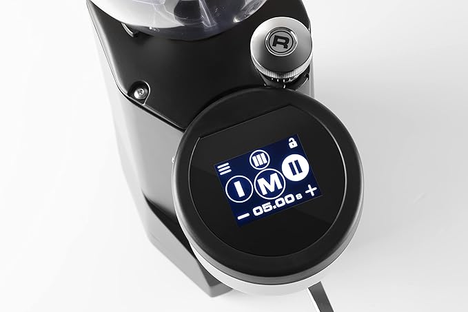 Rocket Espresso Fausto Touch Espresso Grinder, Black