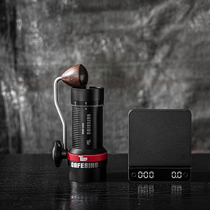 CafeSing ORCA go Flat Burr Manual Coffee Grinder
