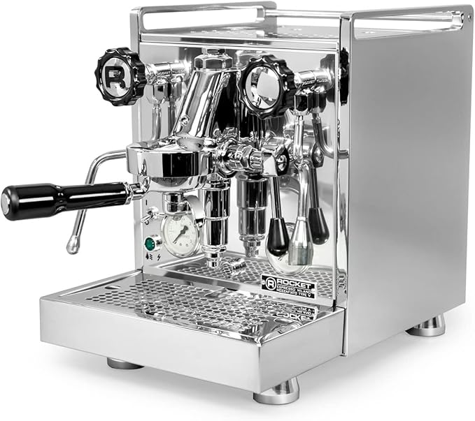 Rocket Espresso Cronometro V Espresso Machine | Shot Timer | PID Controller | Heat Exchanger | Vibratory Pump | (MOZZAFIATO CRONOMETRO V)