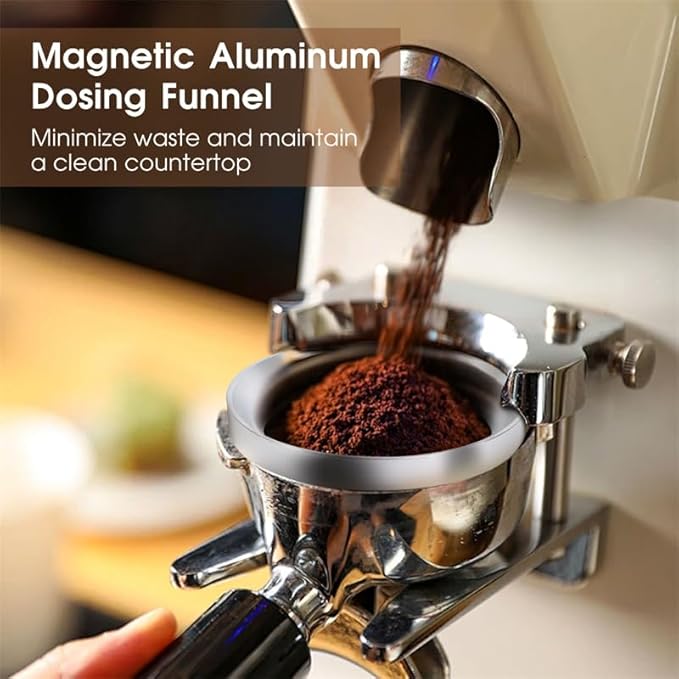 54mm Espresso Accessories Kit, Espresso Distribution Tool, Spring Loaded Calibrated Tamper and Dosing Funnel Set, Coffee Distributor Leveler Fits Breville 54 mm Machines and Portafilter
