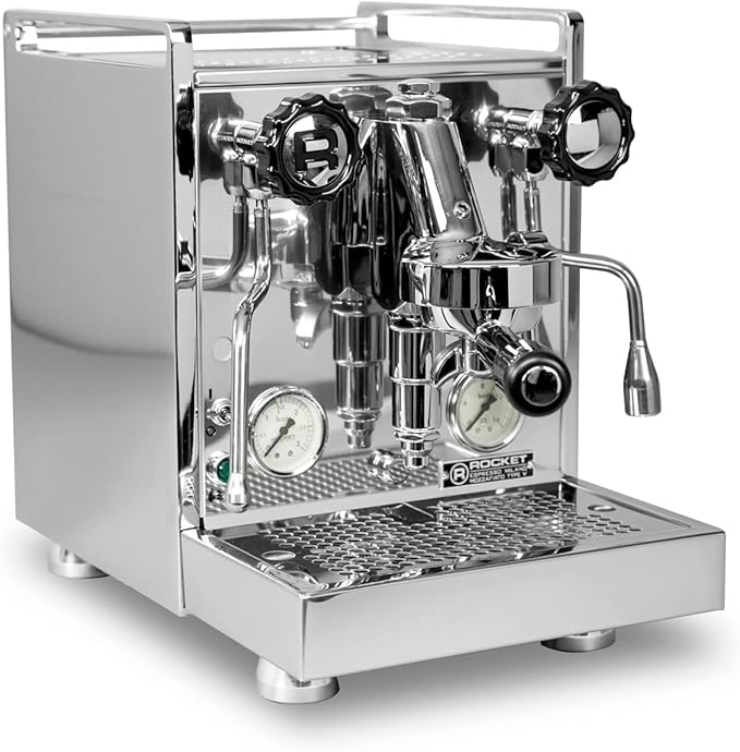 Rocket Espresso Cronometro V Espresso Machine | Shot Timer | PID Controller | Heat Exchanger | Vibratory Pump | (MOZZAFIATO CRONOMETRO V)