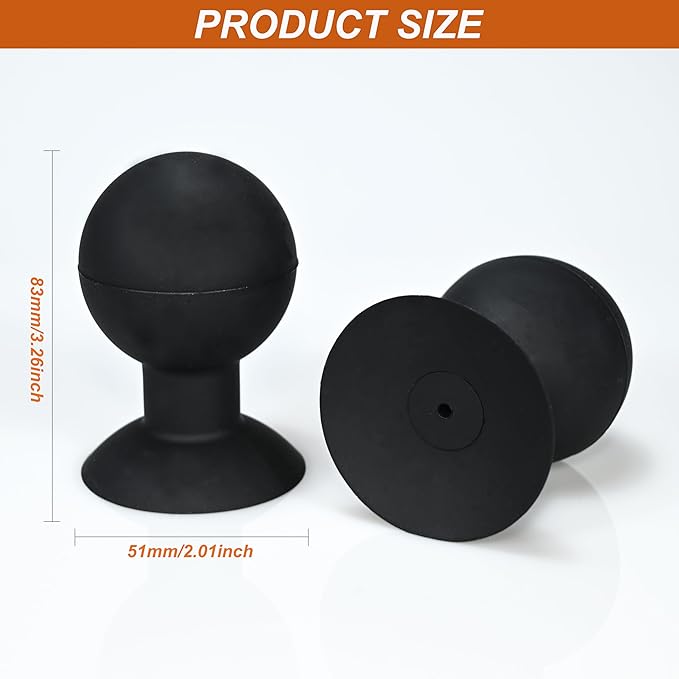 Silent Puck Ejector Tool,51mm Coffee Grounds Remover Tool Barista Espresso Tool Accessories,Free-knock Box Grind Coffee Puck Blowing Out Tool,For 51mm Bottomless Portafilter