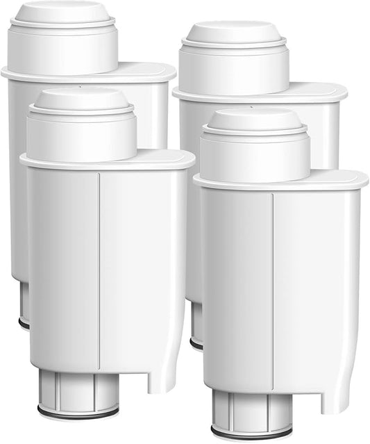 AQUA CREST Coffee Filter, Replacement for Brita® Intenza+® Water Filter Gaggia®, Philips®, Saeco®, CA6702/00, Intenza+® Water Filter, TÜV SÜD Certified (Pack of 4)