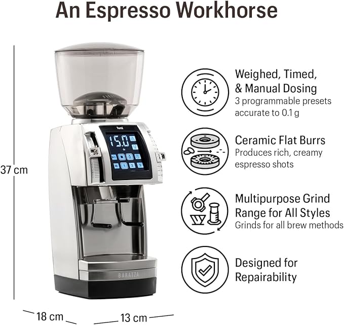 Baratza Forte AP (All-Purpose) Ceramic Flat Burr Commercial Coffee Grinder