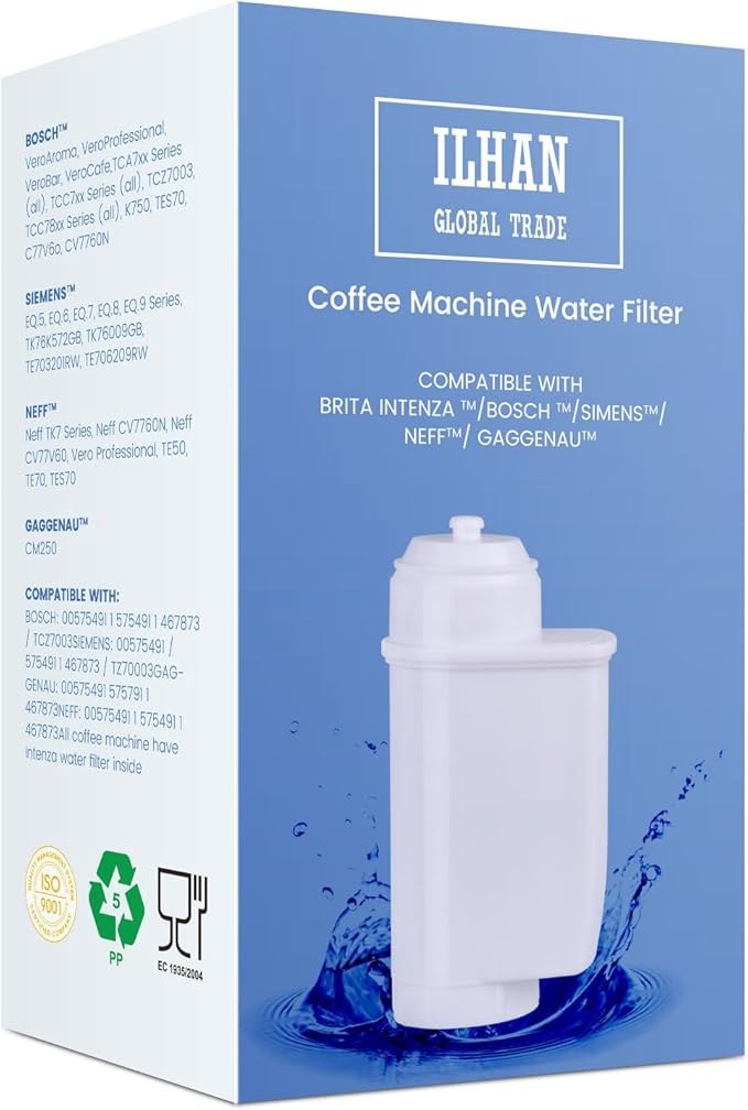 Compatible for Bosch Brita Intenza TCZ7003 water filter Espresso machine water filter compatible for BRITA INTENZA/SIEMENS/NEFF/GAGGENAU/VeroBar/VeroProfessional