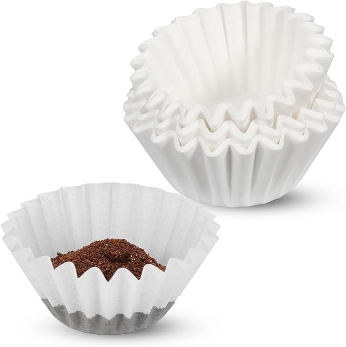 Basket Coffee Filters 700 Count – Disposable Coffee Filter Paper for 8–12 Cup Coffee Makers | Fits Most Basket-Style Coffee Machines | No Mess, Smooth Brew for Light, Medium & Dark Roast