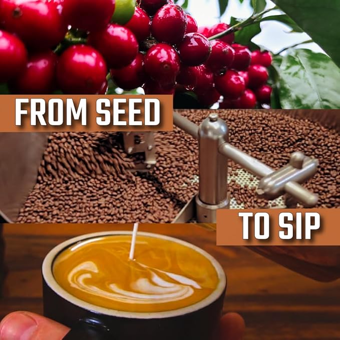 KONA EARTH 100% Kona Coffee, Classic Medium Dark Roast, Whole Bean, 5 lb (80 oz) Farm-Direct Authentic Hawaiian Kona Coffee beans from Hawaii’s Big Island, Micro-Batch-Roasted