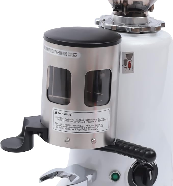 Coffee Grinder Espresso Machine Commercial Coffee machine Burr Mill Machine 350W 110V 1400RPM w/Bean Hopper