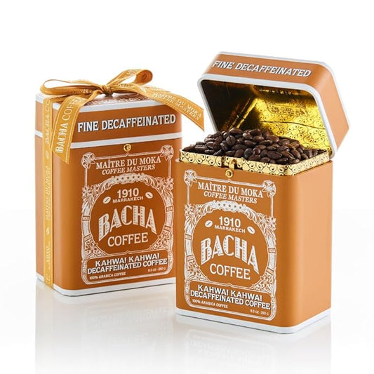 Bacha Coffee | Kahwa! Kahwa! Fine Flavoured, Whole Beans, Medium Dark Roast, 100% Arabica Specialty Coffee, 250g Signature Nomad Collection, Gift Box