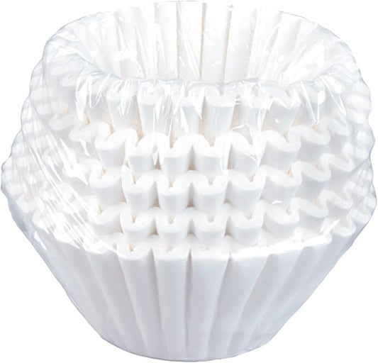Katy's Extra Large Coffee Filters (12.5” x 4.5” Inch) For BUNN 1.5 to 3 Gallon Coffee & Tea Machines - Premium, Tall Walls, No Ground Overflow - Commercial Coffee Filters for Businesses (Bulk Pack)