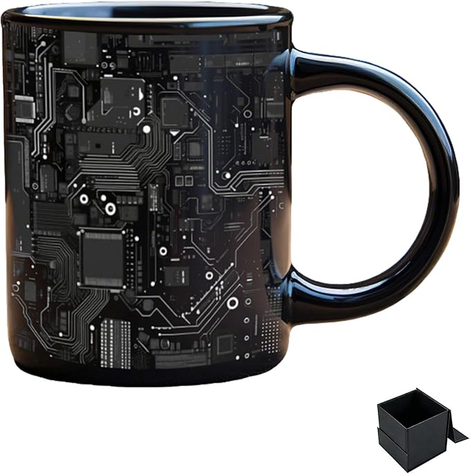 2026 New Mechanic Tool Kit with Fun 3D Printed Pattern Mug, 11oz Ceramic mechanical toolbox coffee cup Set, Perfect for Birthdays, Valentine's Day, and Father's Day (G)