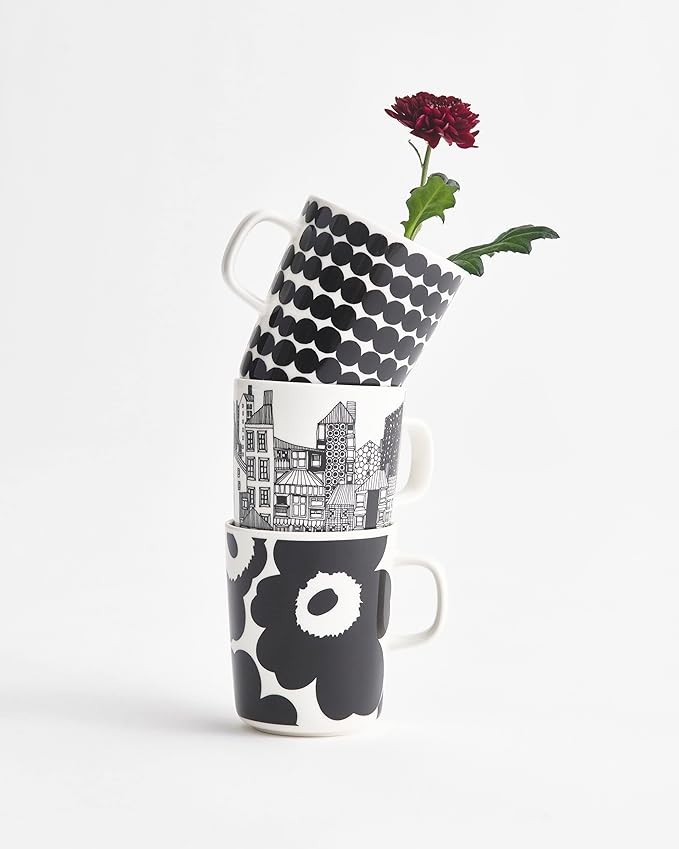 MARIMEKKO - Oiva Siirtolapuutarha Coffee Mug (8.8oz, City Print)