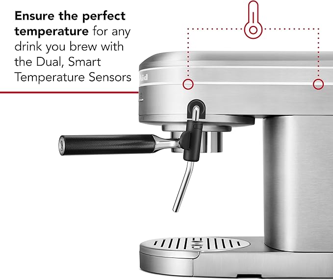 KitchenAid Metal Semi-Automatic Espresso Machine - KES6503