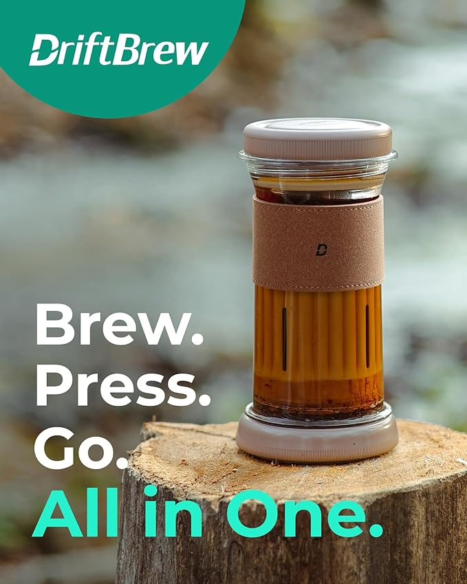 D1 Coffee Filters 100ct, Compostable, Disposable Coffee Filters Fits D1 All-in-One Coffee Press