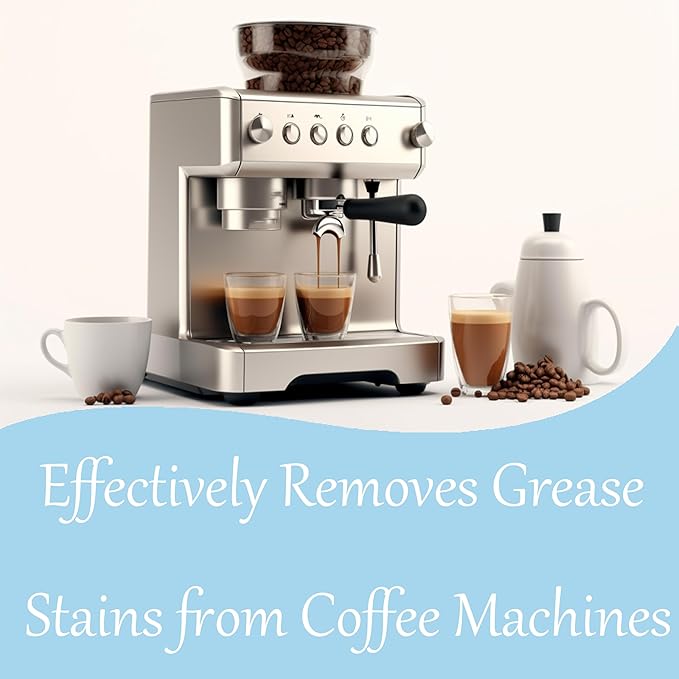 Coffee Machine Descaling Tablets, Dissolve Rapidly, Effectively Remove Grime, Deliver Lasting Cleanliness, Extend Coffee Machine Lifespan, (9 Tables)