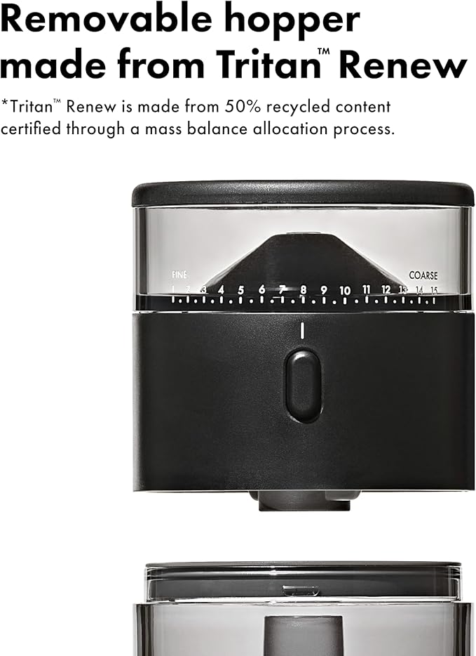 OXO Brew Compact Conical Burr Coffee Grinder