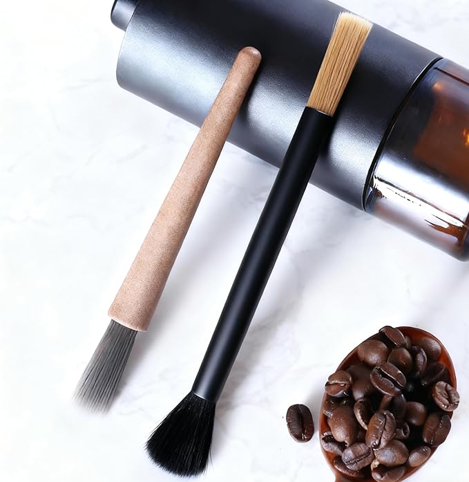 Coffee Grinder Cleaning Brush - Dusting Espresso Brush Accessories Cleaner Barista Brush Machine Cleaning Brush, Cleaner for Bean Grain Coffee Tool Barista Home Kitchen