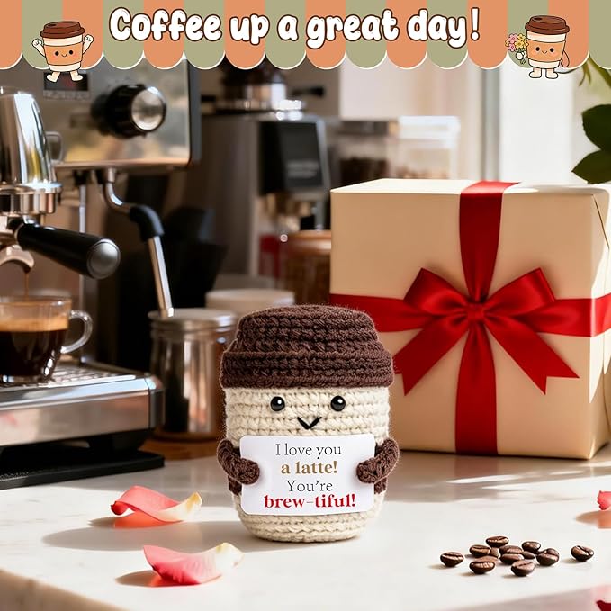 Birthday Valentine's Day Coffee Lover Gifts for Women Her I Love You Gifts for Wife Girlfriend Best Friend Sister Mom Daughter Teens Girls Handmade Coffee Mug Desk Decor Graduation Galentine's Day