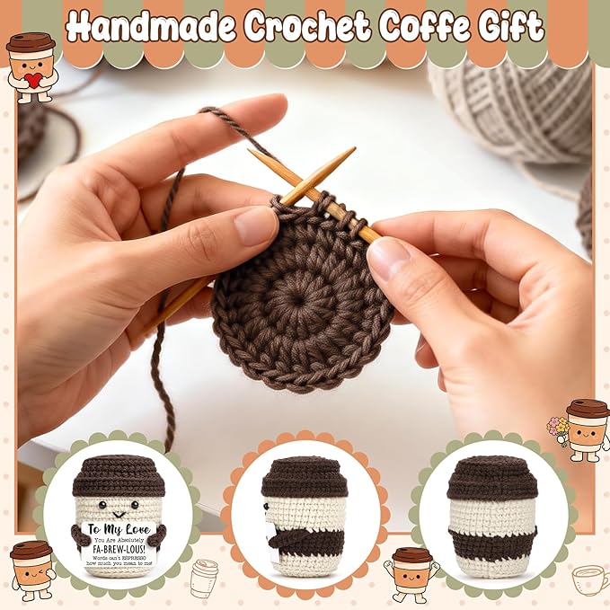 Valentine's Day Coffee Lover Gifts for Women Men Valentines Day Gifts for Her Him Wife Husband Boyfriend Girlfriend Handmade Romantic Cute Coffee Mug Desk Decor Birthday Anniversary Wedding I Love You
