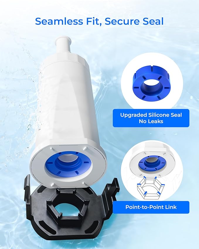 Waterdrop Coffee Filter, Replacement for Breville® Water Filter, Breville® Express Espresso Machine Water Filter, Breville® Barista Touch, Oracle® Touch BES990, TÜV SÜD Certified, 4 Packs