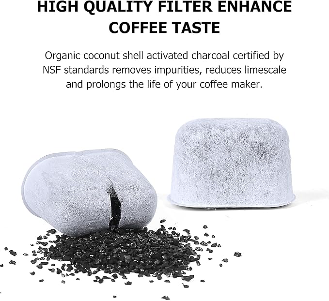 12 Pack Keurig Filter Replacement by Fanativita, Water Filter Cartridges, Fit All Keurig Coffee Makers (2-Year Supply)