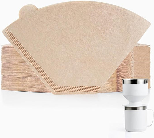 100PCS Coffee Filter Compatible with Stanley Pour Over, Disposable Paper Filters