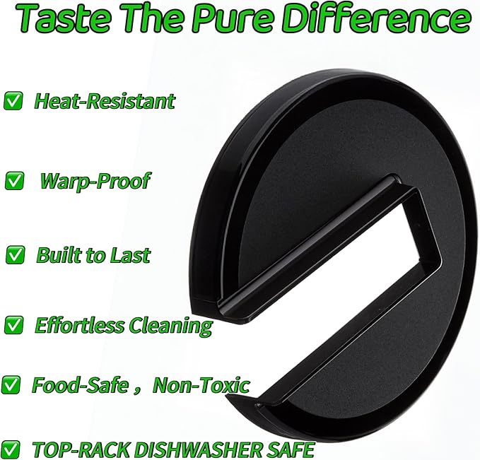 13114 Coffee Brew Basket Lid Replacement For Technivorm Moccamaster Coffee Makers, Durable Plastic Coffee Brewer Lid