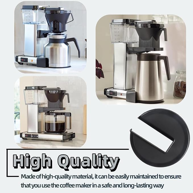 13114 Coffee Brew Basket Lid for Technivorm Moccamaster Coffee Makers - Compatible with Models K, KB, KBG, KBS, KBT, KBTS, KBGT, CDG, CDT, CDGT (13114, 1.0L & 1.25L), Coffee Machine Replacement Part